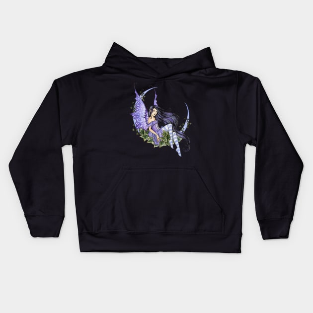 Ivy Moon Kids Hoodie by AmyBrownArt